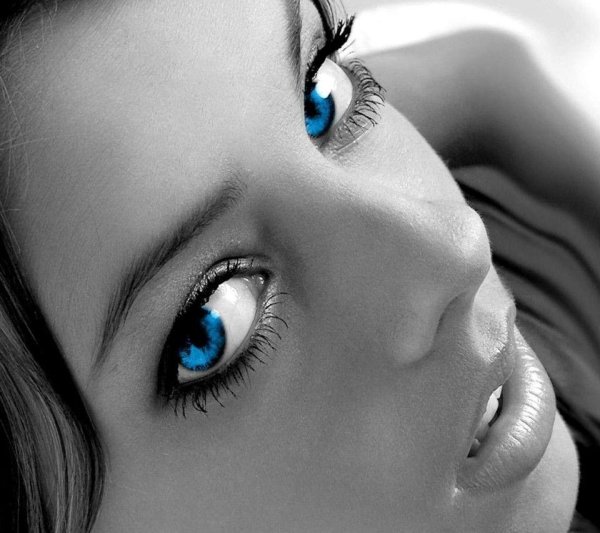 Моя девушка глаза