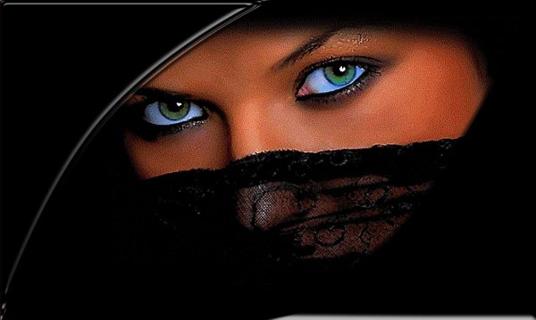 Моя девушка глаза