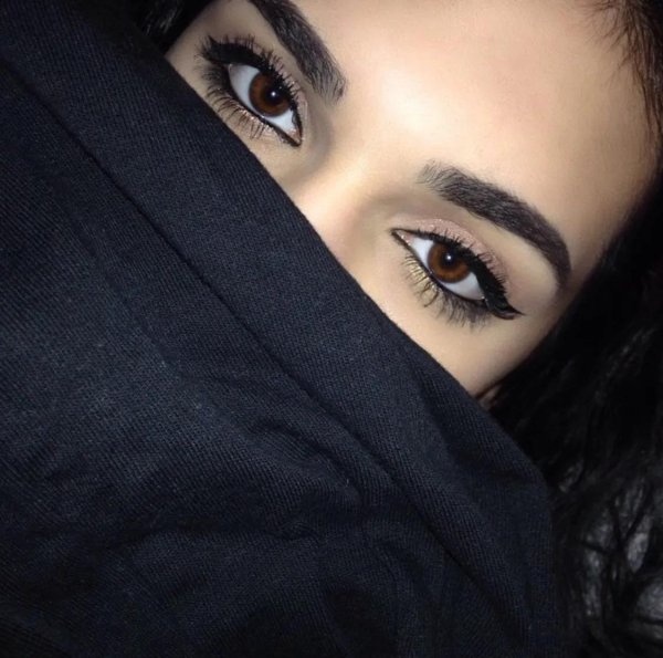 Моя девушка глаза