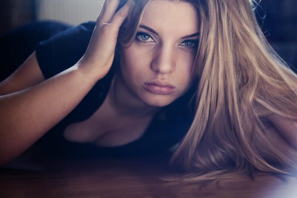 Моя девушка глаза