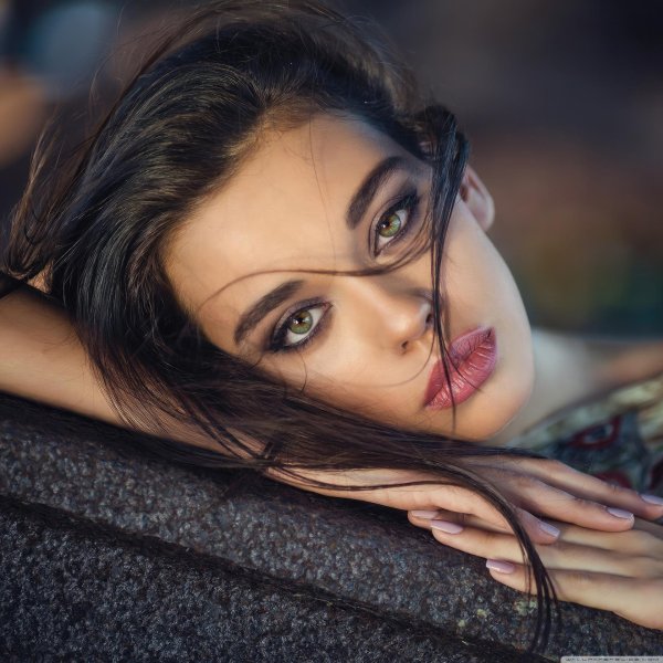 Моя девушка глаза