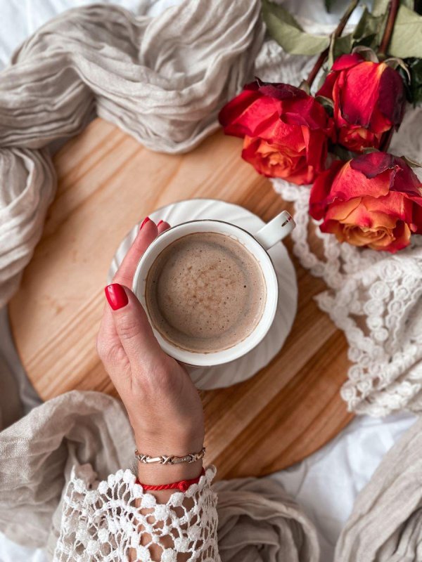 Утро девушка необычные