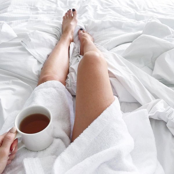 Утро девушка необычные