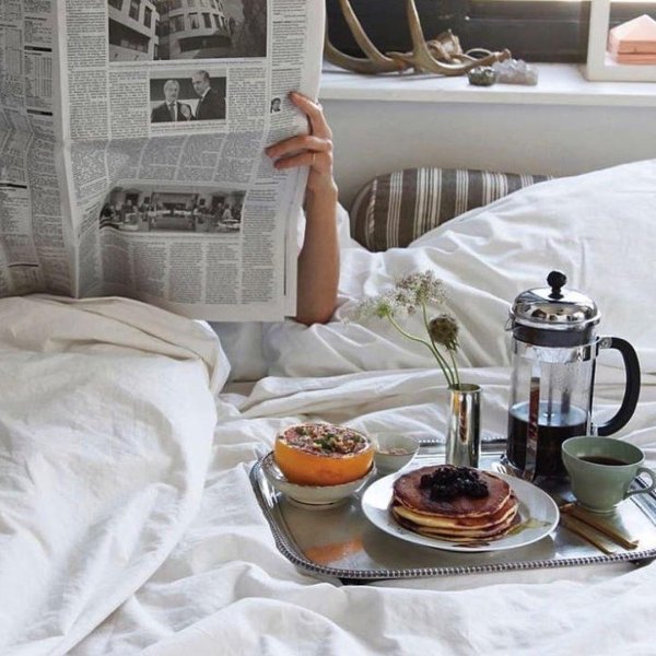 Утро девушка необычные