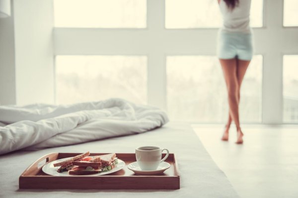 Утро девушка необычные