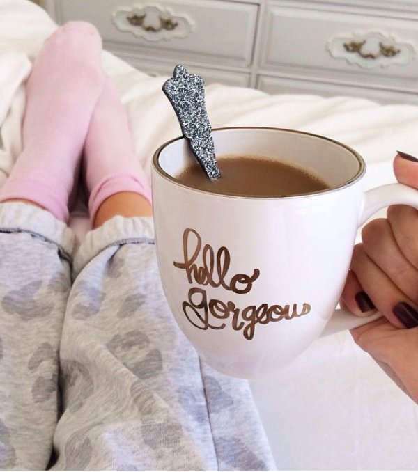 Утро девушка необычные