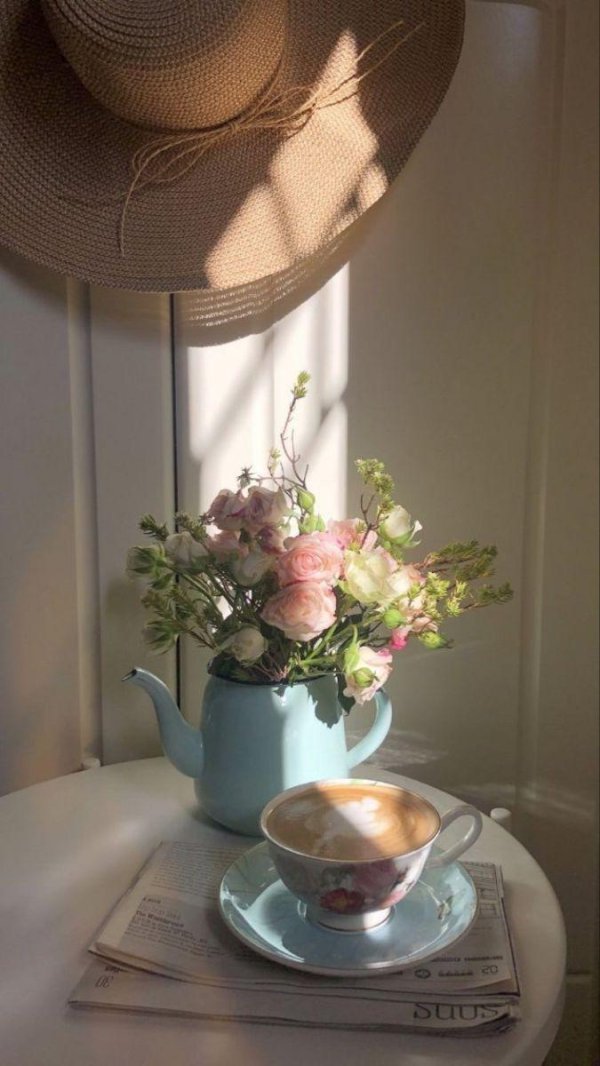 Утро девушка необычные