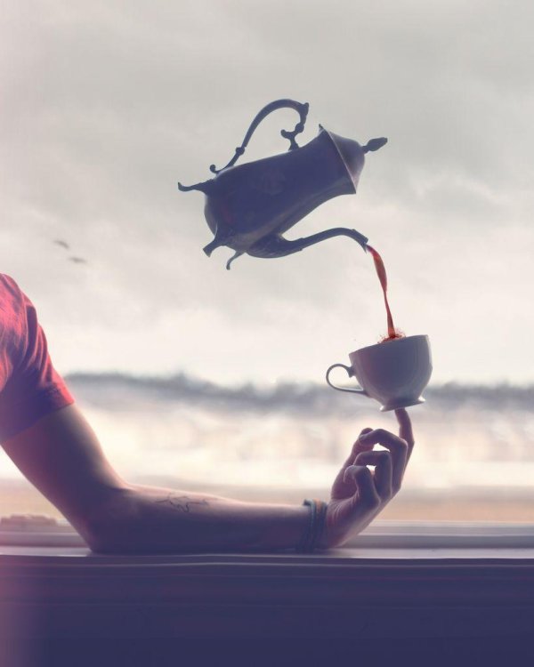 Утро девушка необычные