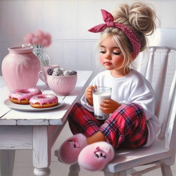 Утро девушка необычные