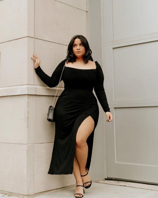 С полными девушками