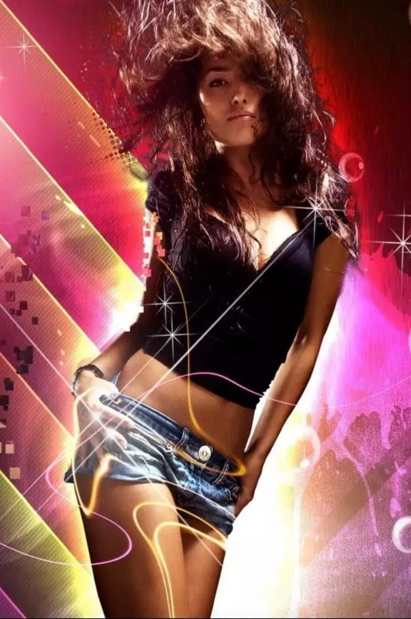 С девушками вертикальные