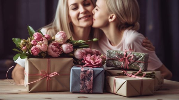 Девушка с подарком