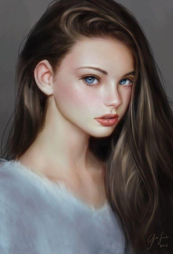 Арты с девушками