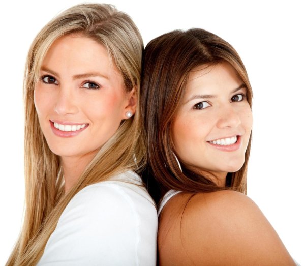 С 2 девушками