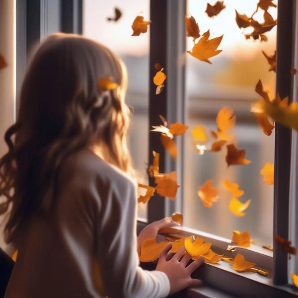 Окон с девушками