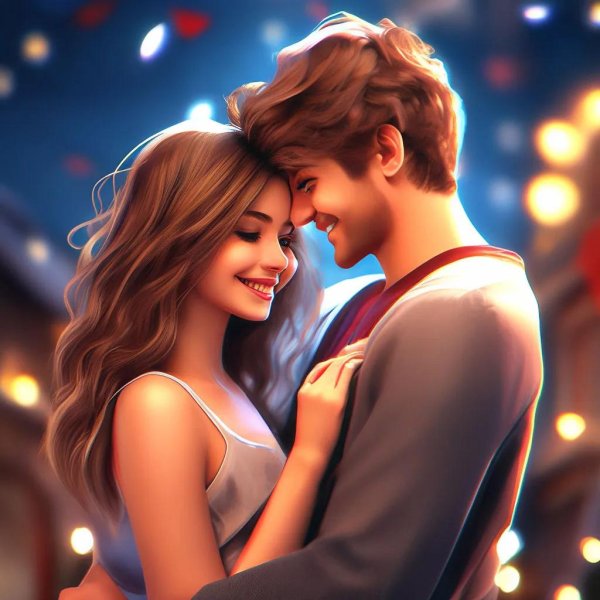 Девушка целует девушку