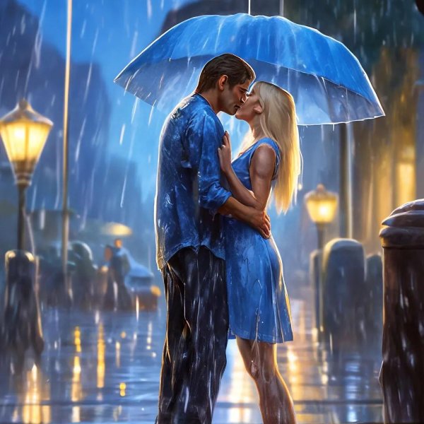 Девушка целует девушку