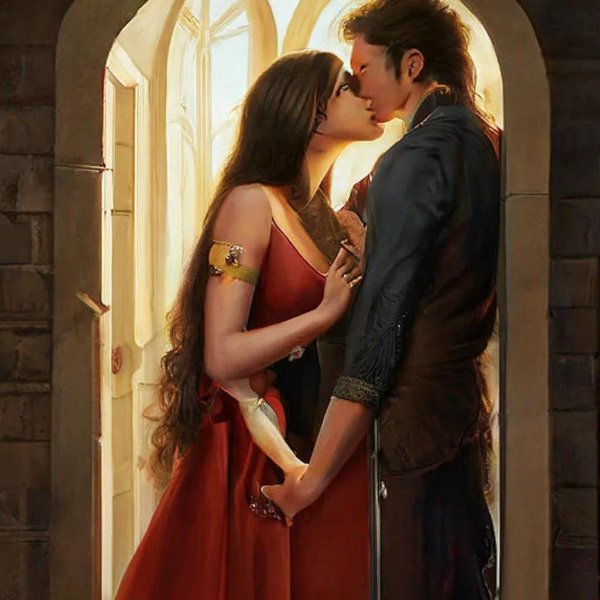 Девушка целует девушку