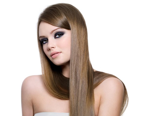 Девушка с боку