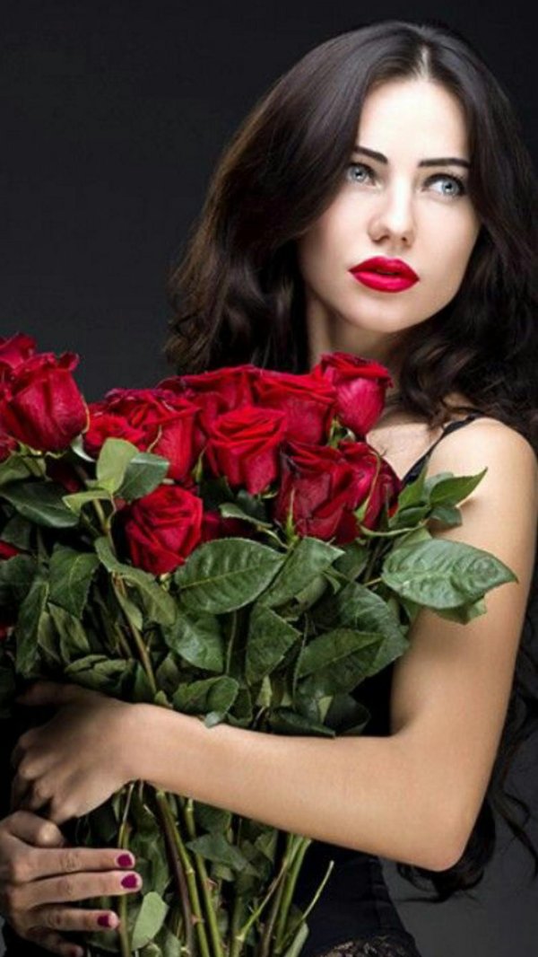 фотосессия с розами