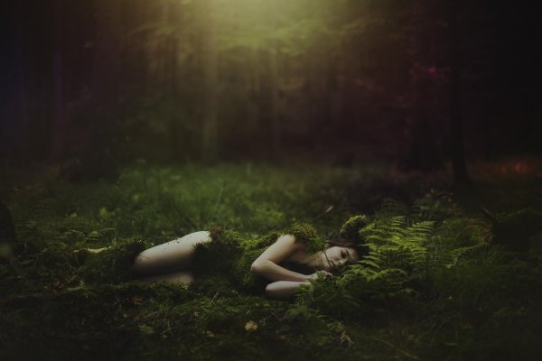 Леса с девушками