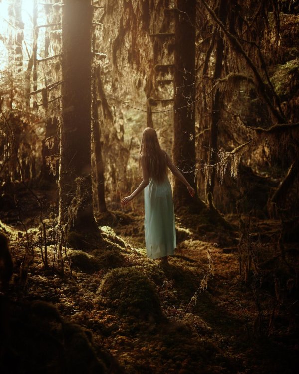 Леса с девушками