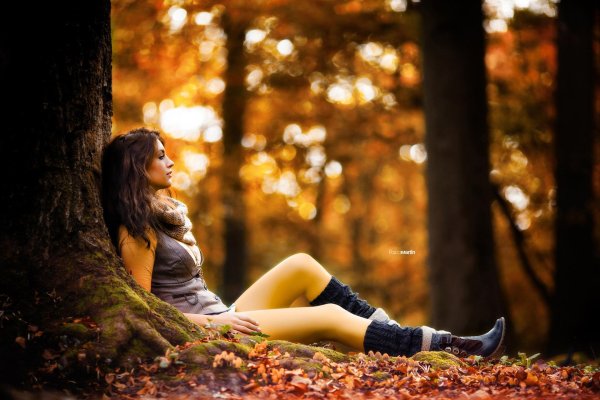 Леса с девушками