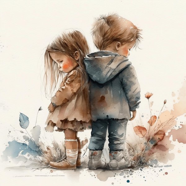 Девушка и мальчик