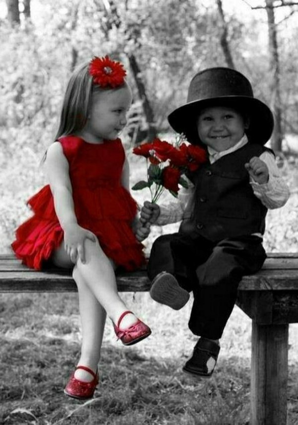 Девушка и мальчик