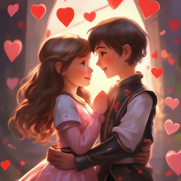 Девушка и мальчик