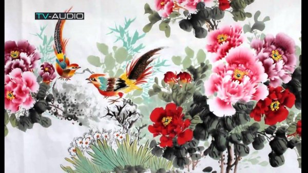 китайская национальная живопись гохуа