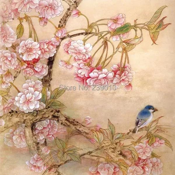 китайская живопись птицы