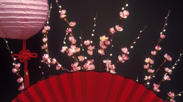 японский веер сэнсу