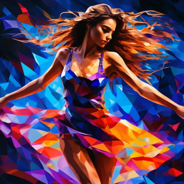 С танцующими девушками