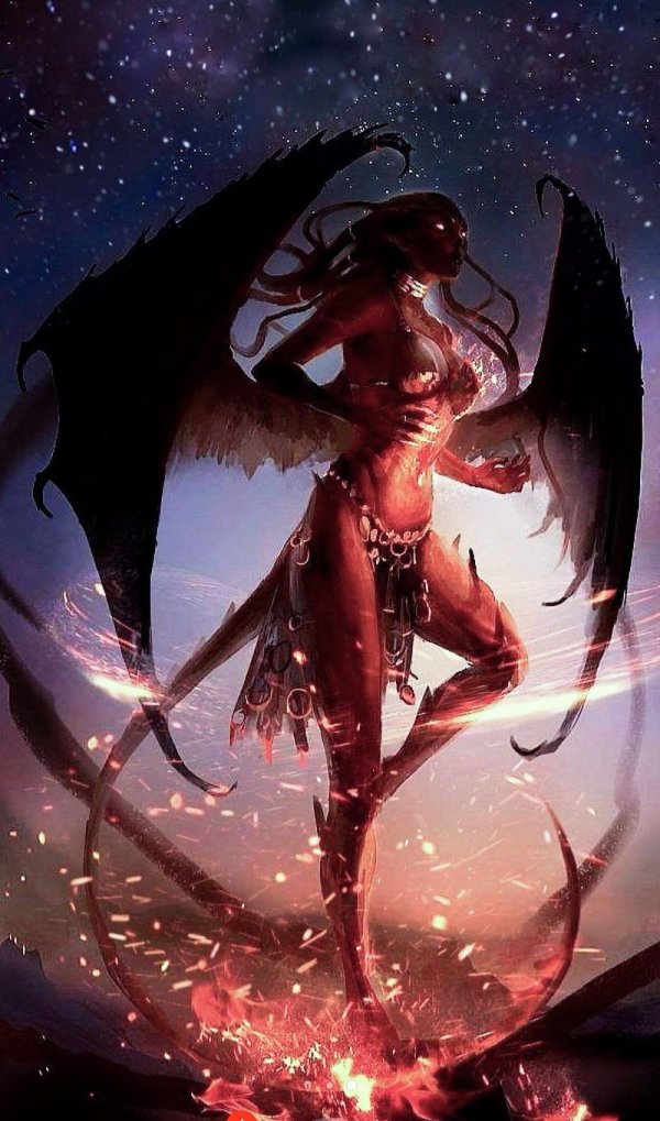 С девушками демонами