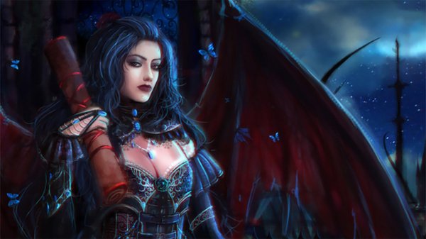 С девушками демонами