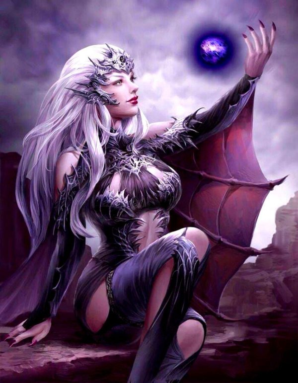 С девушками демонами