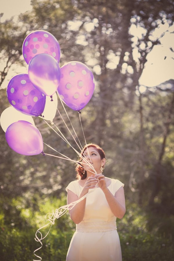 Девушка и шары