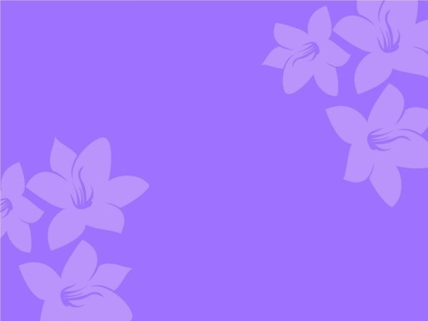 сиреневые цветы