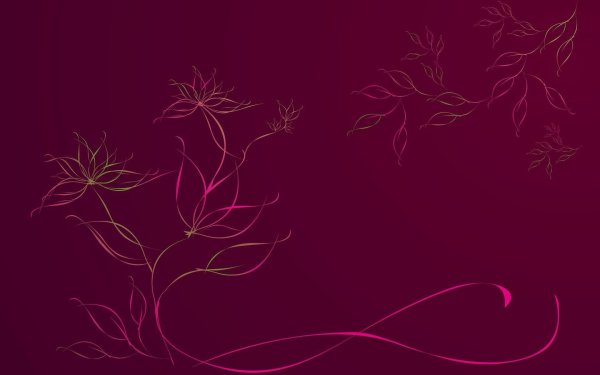 цветок бордовый