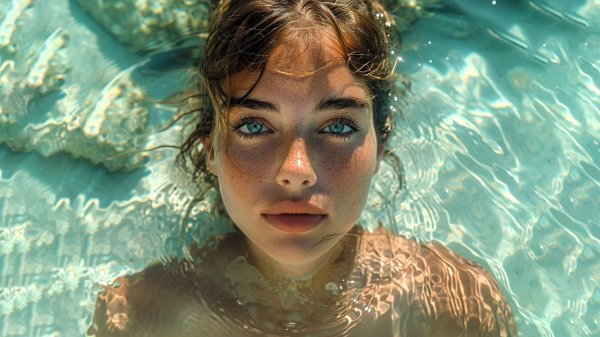 Девушка на воде