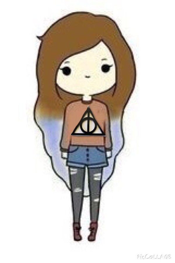 Девушка нарисованная легко