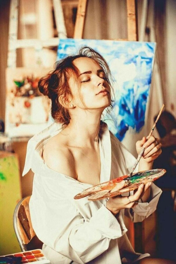 Креативные с девушками