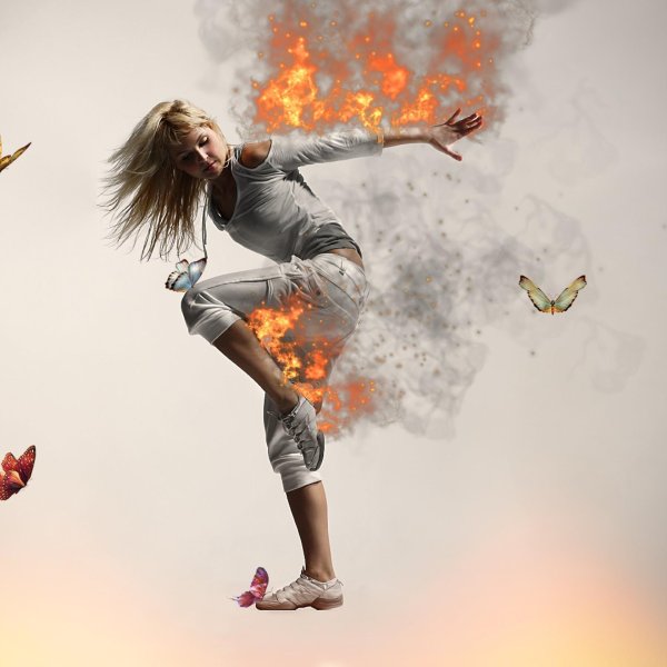 Креативные с девушками