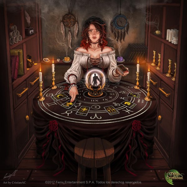 Девушка с картами