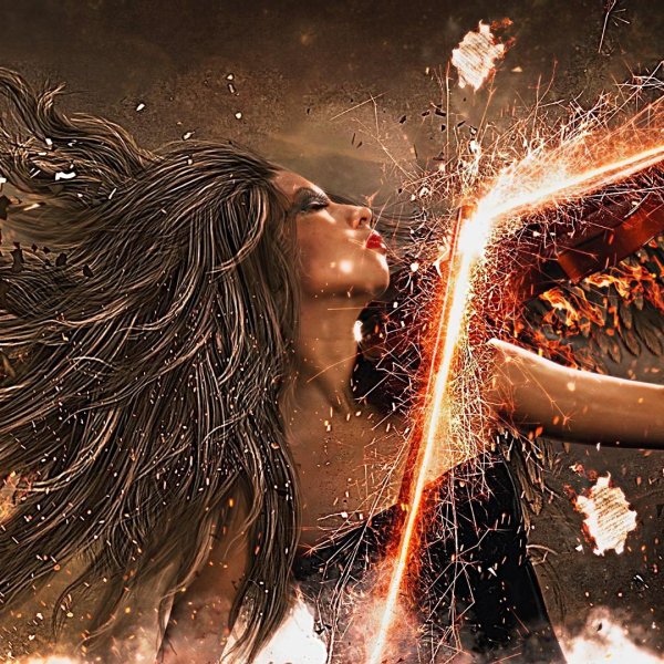 Девушка и огонь