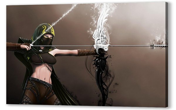 Воин и девушка