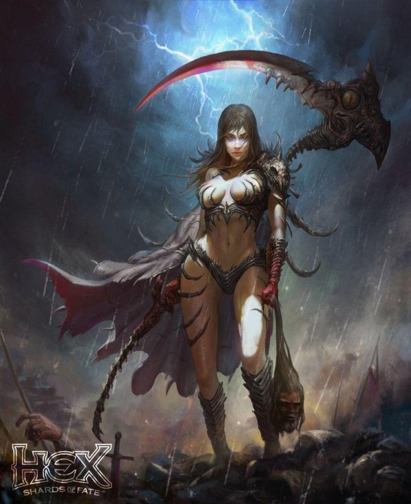 Воин и девушка