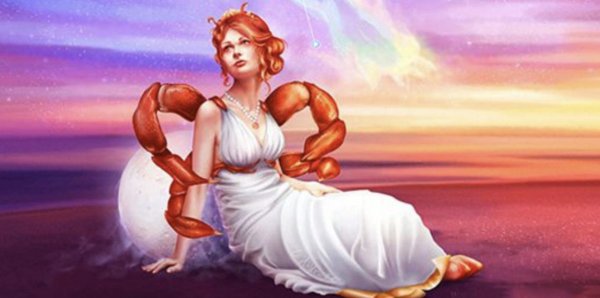 Девушка и скорпион