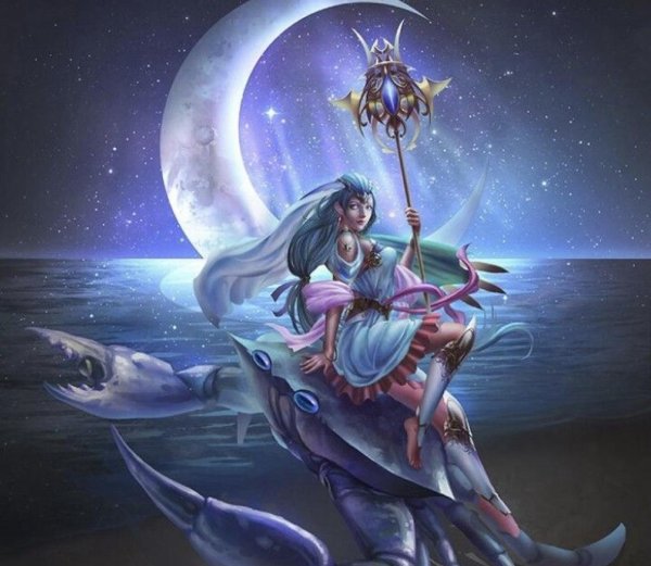 Девушка и скорпион